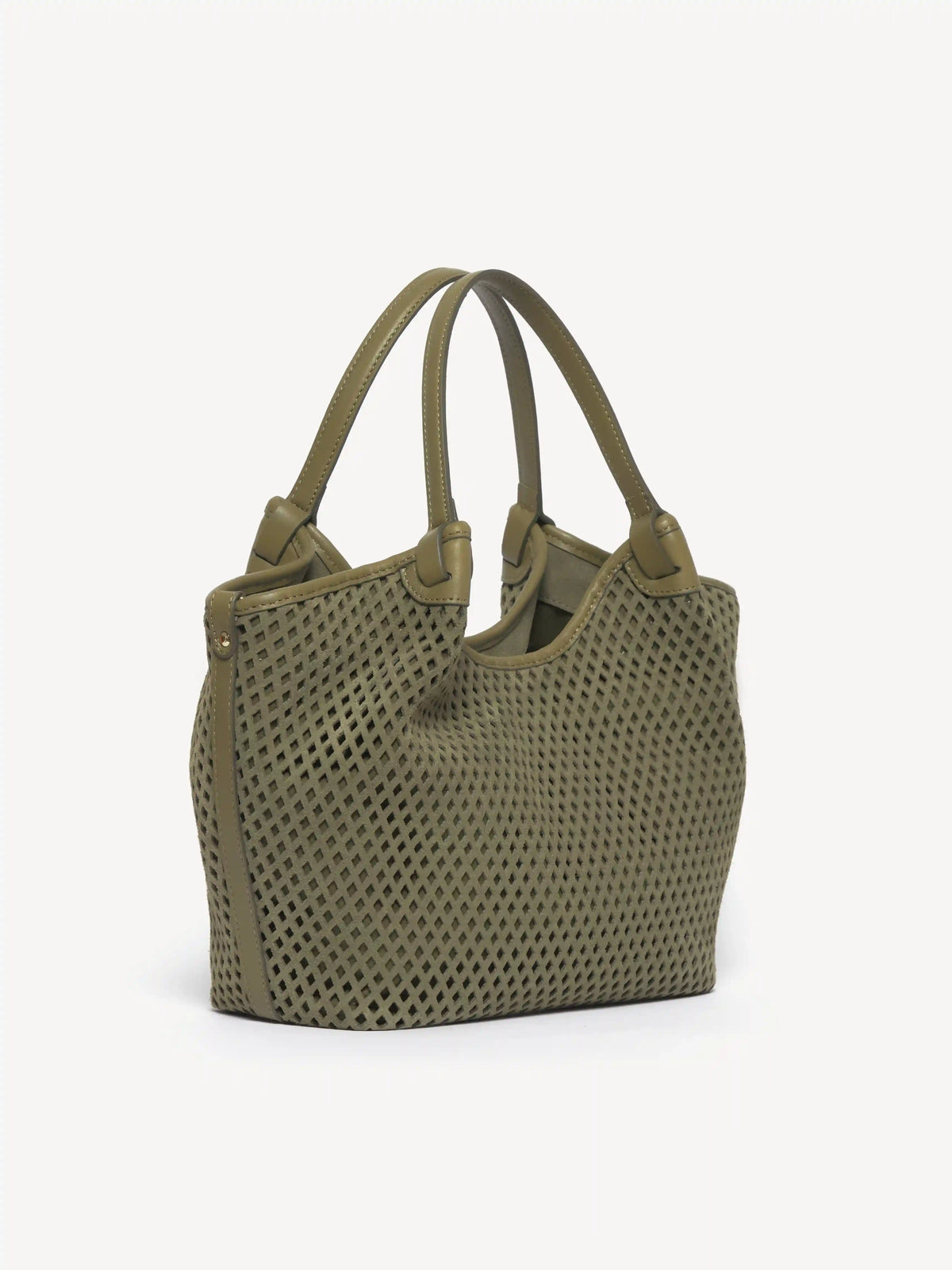 The Esmeralda Lattice Tote