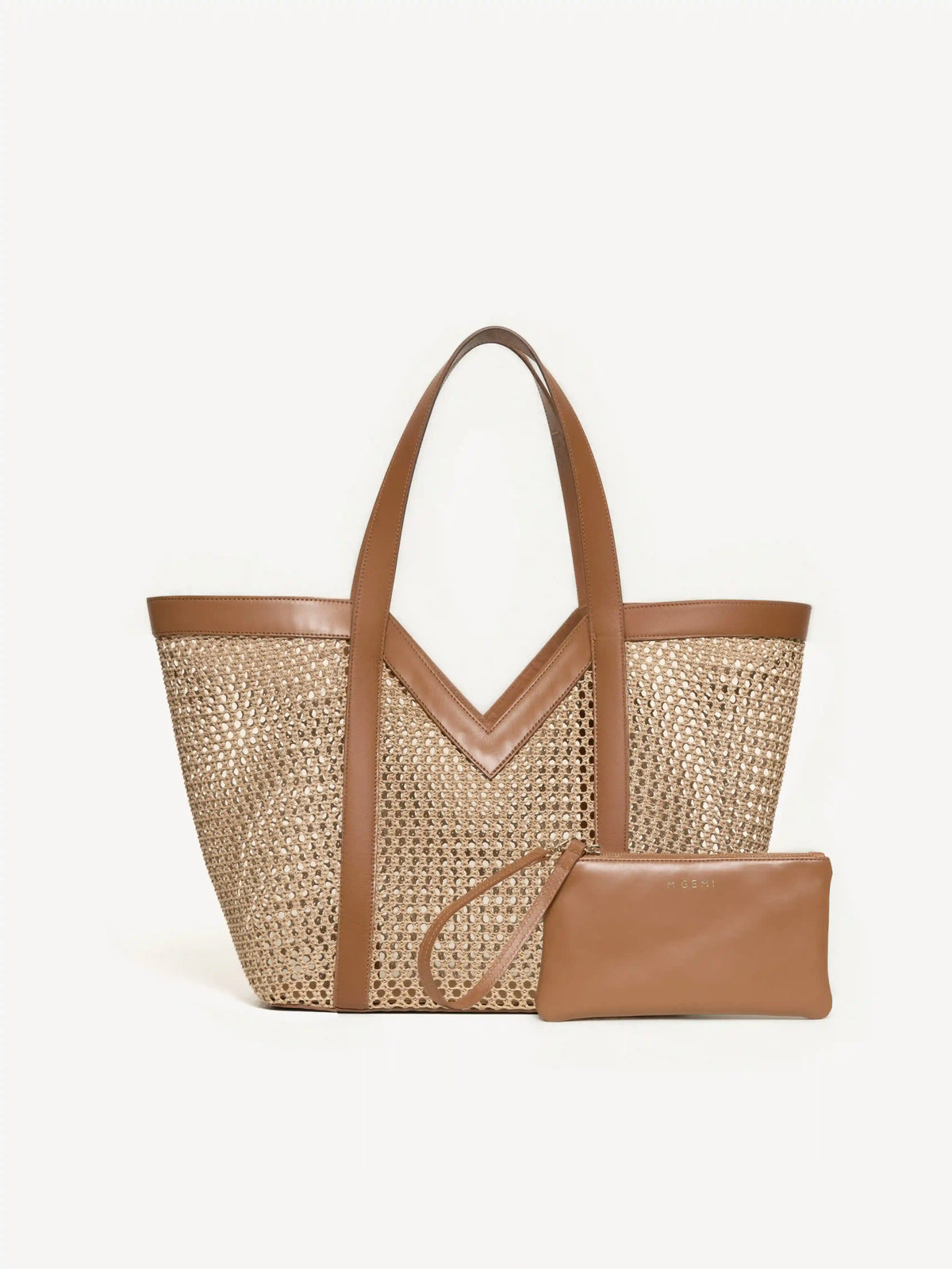 The Prima Raffia Tote