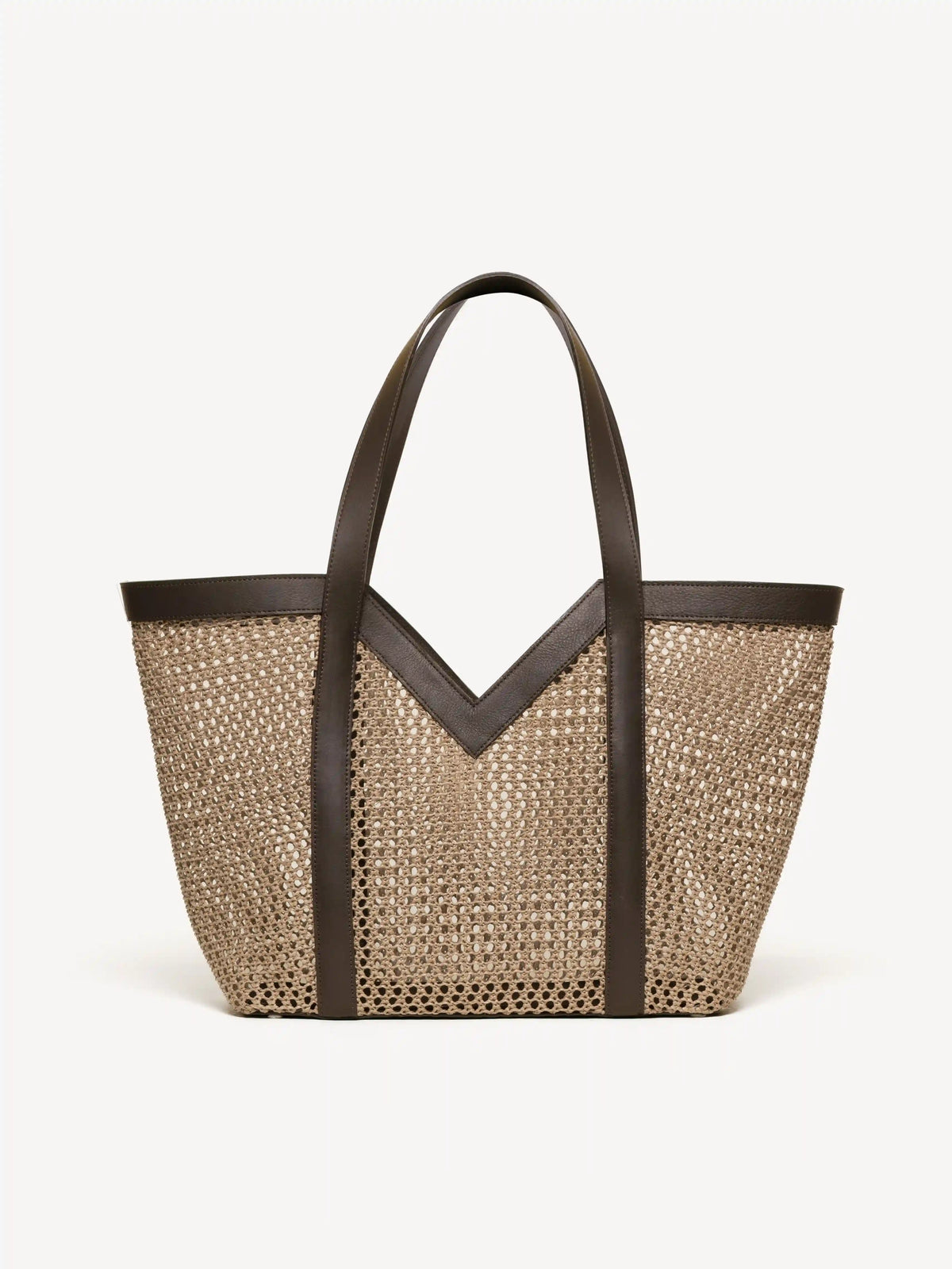 The Prima Raffia Tote