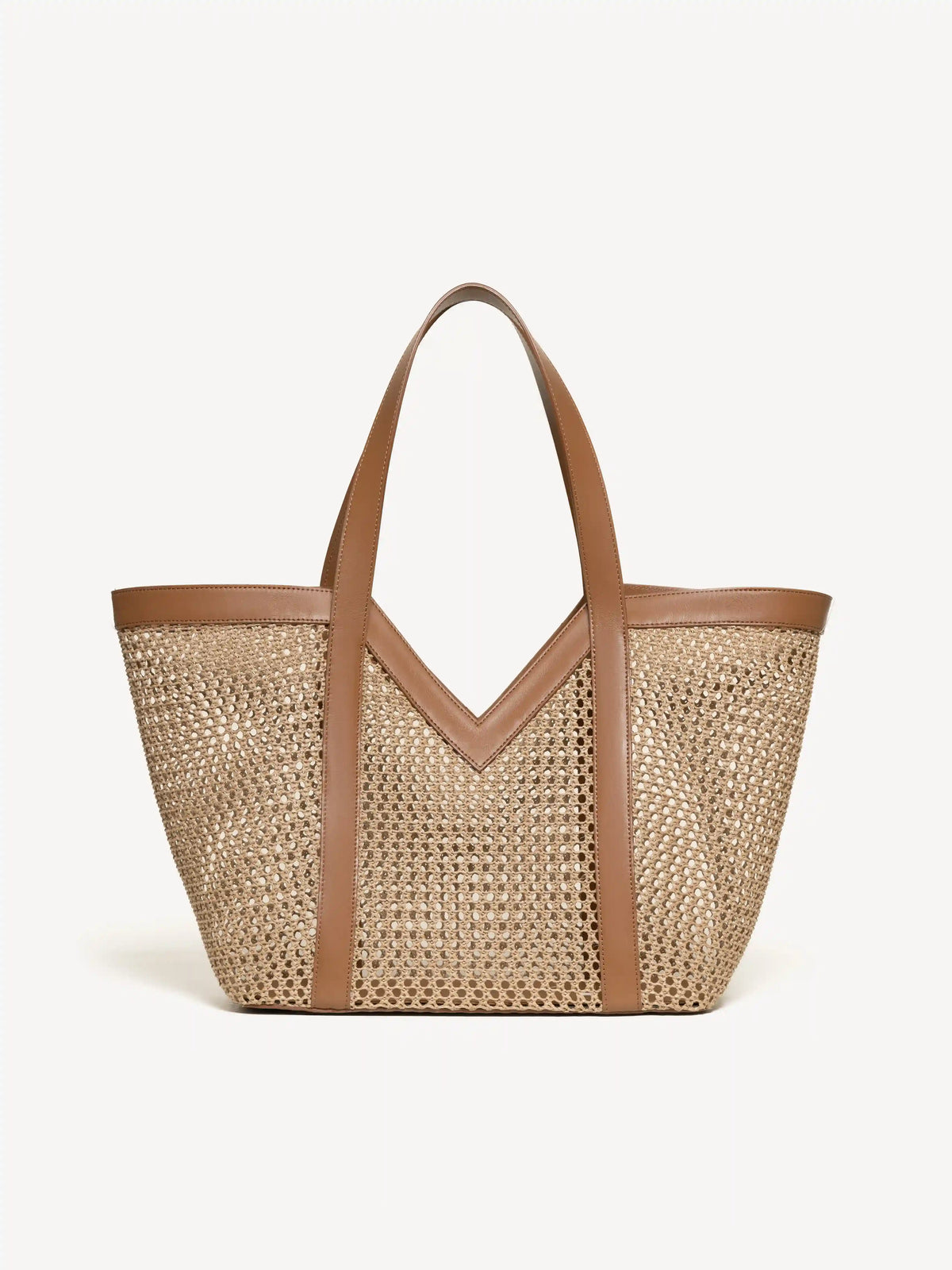 The Prima Raffia Tote