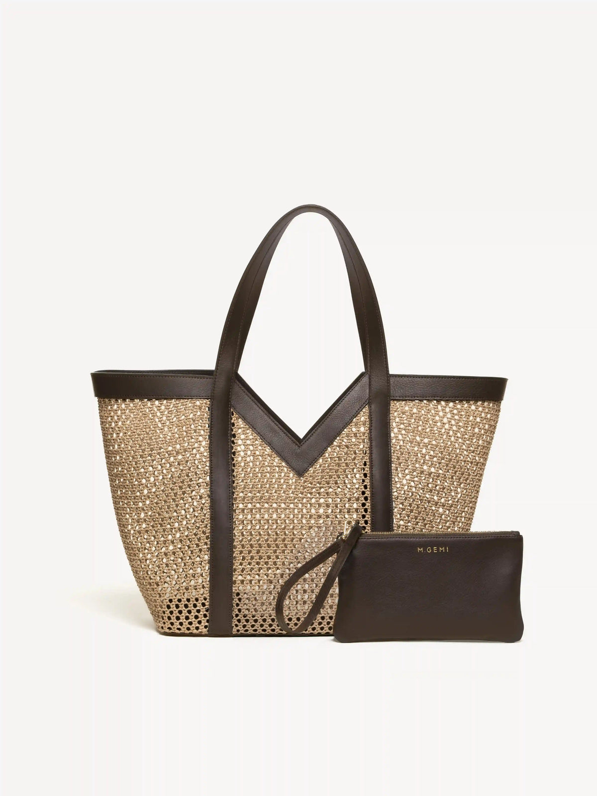 The Prima Raffia Tote