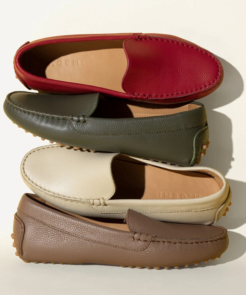 Now in hand-stitched tumbled leather
